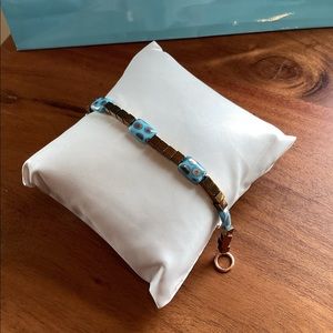 Golden Cubes Bracelet